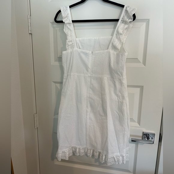 English Factory White Eyelet Dress - Picture 4 of 5